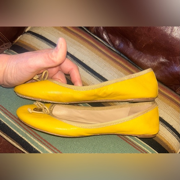 Tory Burch Sunny Yellow Flats - Picture 5 of 8